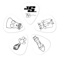 Медіатори D'Addario 1CWH2-10JS Joe Satriani Signature Guitar Picks 0.50 mm (10 шт.) Медіатори D'Addario 1CWH2-10JS Joe Satriani Signature Guitar Picks 0.50 mm (10 шт.)