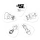 Медиаторы D'Addario 1CWH2-10JS Joe Satriani Signature Guitar Picks 0.50 mm (10 шт.)