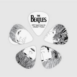 Медіатори D'Addario 1CWH410B1 BEATLES PICKS REVOLVER (MEDIUM) (10 шт.) 