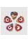 Медиаторы D'Addario 1CWH410B7 Beatles  Yellow Submarine 50th Anniversary Medium Gauge Guitar Picks (10 шт.)