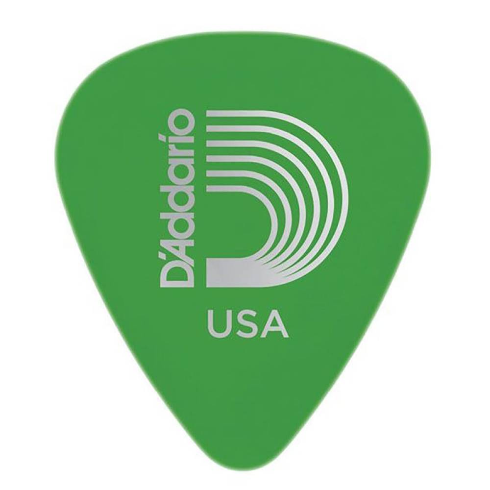 Медіатор D'Addario 1DGN4 Planet Waves Duralin Standard Green Medium Guitar Pick 0.85 mm (1 шт.)