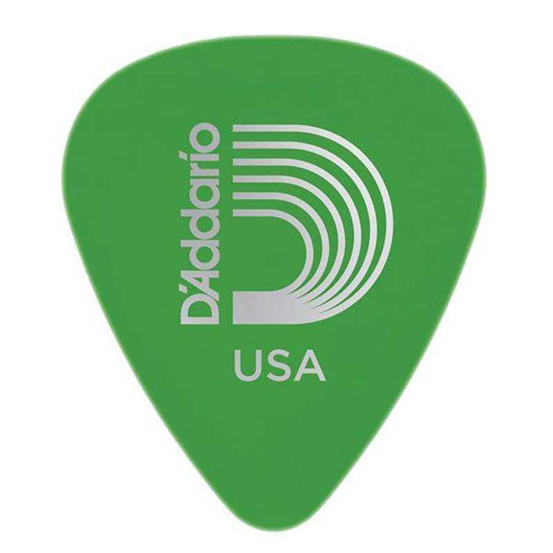 Медіатор D'Addario 1DGN4 Planet Waves Duralin Standard Green Medium Guitar Pick 0.85 mm (1 шт.)