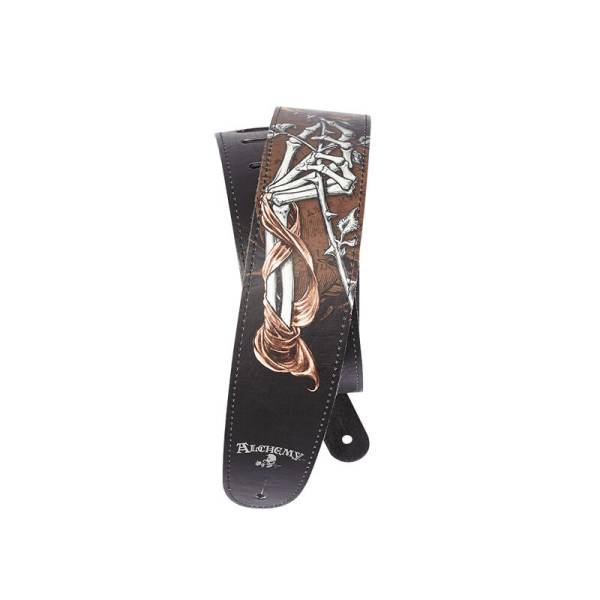 Ремень для гитары D'ADDARIO 25LAL05 ALCHEMY LEATHER GUITAR STRAP - Cryptorosa