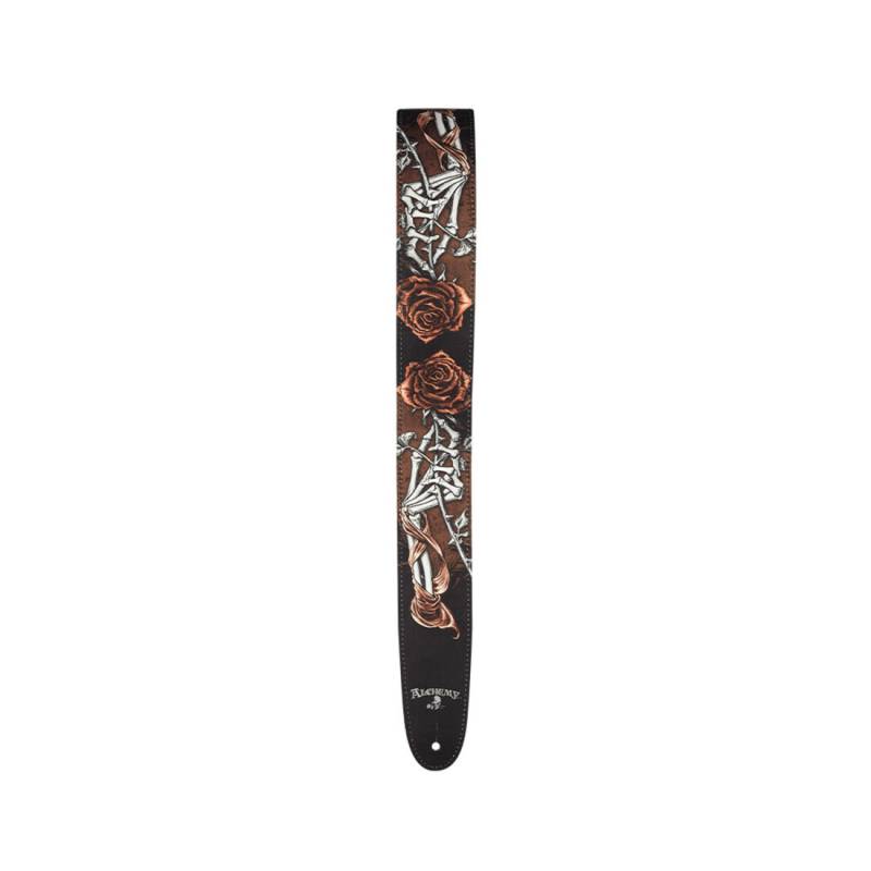 Ремень для гитары D'ADDARIO 25LAL05 ALCHEMY LEATHER GUITAR STRAP - Cryptorosa