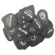 Медіатори D'Addario 3DBK2 Planet Waves Duralin Black Ice Player's Pack 0.50 mm (10 шт.)