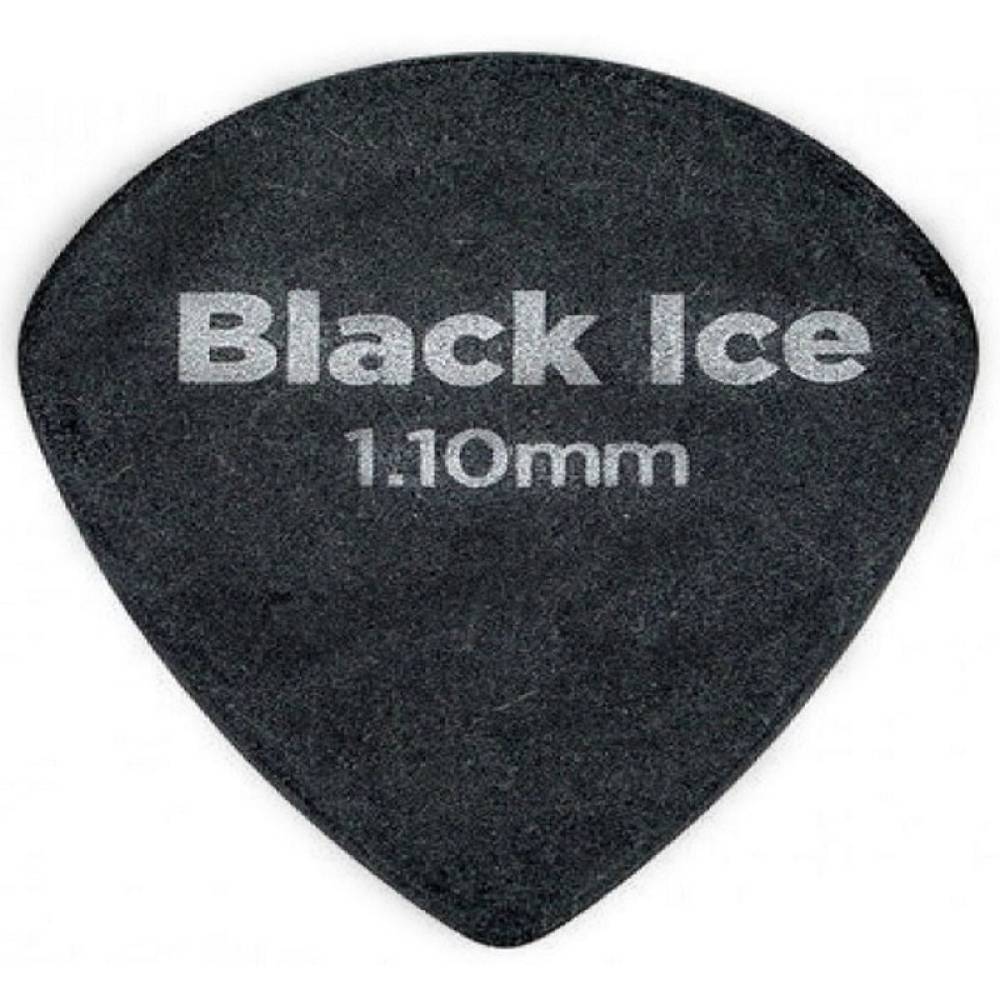 Медіатори D'Addario 3DBK6 Planet Waves Duralin Black Ice Player's Pack 1.1 mm (10 шт.)