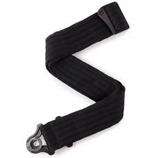 Ремень для гитары D'ADDARIO 50BAL01 AUTO LOCK GUITAR STRAP (BLACK PADDED STRIPES)