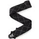 Ремень для гитары D'ADDARIO 50BAL02 AUTO LOCK GUITAR STRAP (BLACK PADDED DIAMONDS)