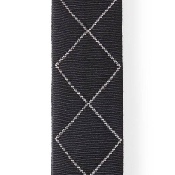 Ремінь для гітари D'ADDARIO 50BAL02 AUTO LOCK GUITAR STRAP (BLACK PADDED DIAMONDS)