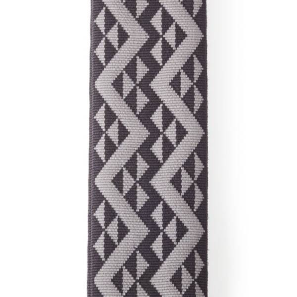Ремень для гитары D'ADDARIO 50BAL03 AUTO LOCK GUITAR STRAP (BLACK PADDED GEOMETRIC)