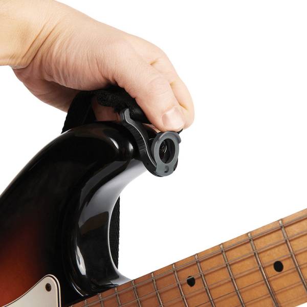 Ремень для гитары D'ADDARIO 50BAL05 AUTO LOCK GUITAR STRAP (SKATER BLACK)