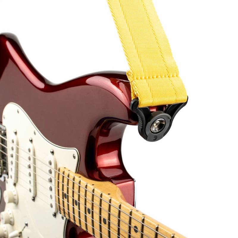 Ремінь для гітари D'ADDARIO 50BAL07 AUTO LOCK GUITAR STRAP (MELLOW YELLOW)