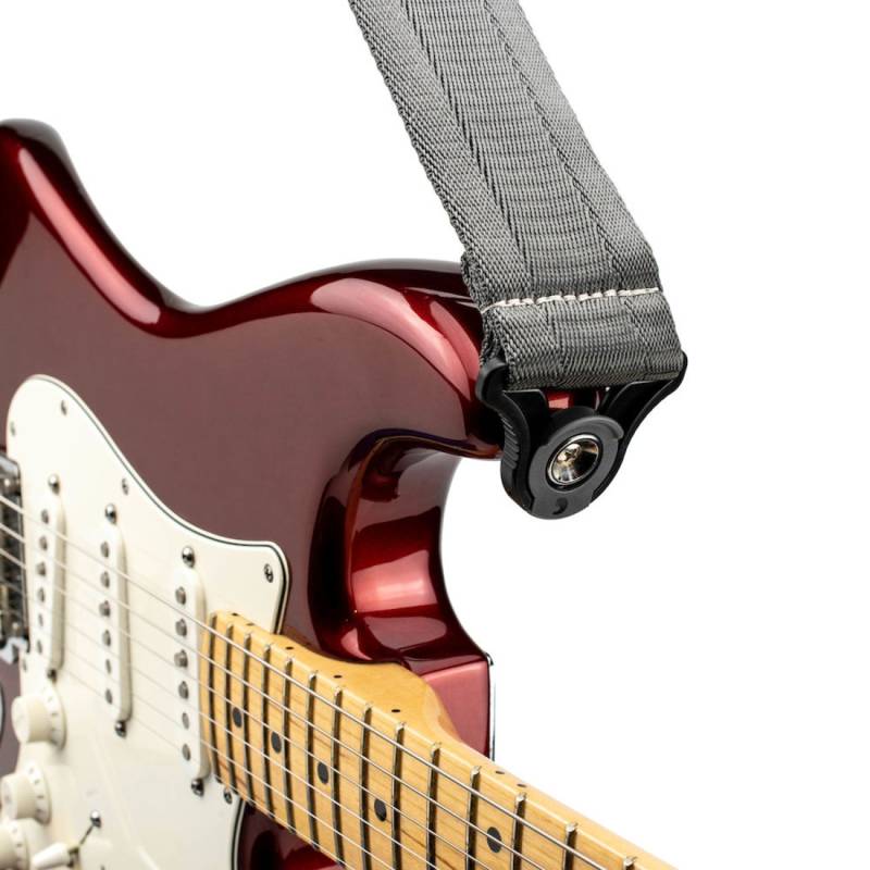 Ремень для гитары D'ADDARIO 50BAL09 AUTO LOCK GUITAR STRAP (METAL GREY)
