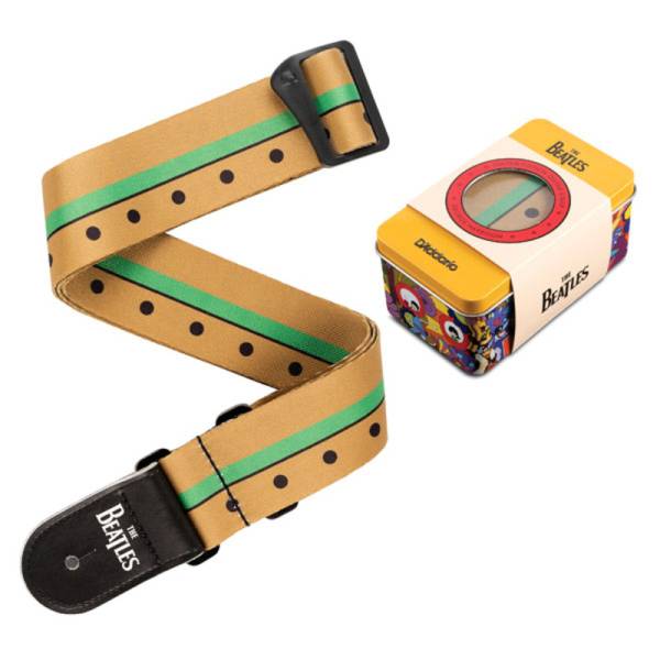 Ремінь для гітари D'ADDARIO YELLOW SUBMARINE 50TH ANNIVERSARY GUITAR STRAP TIN - GEORGE
