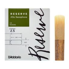 Тростини для саксофона альт D'Addario Woodwinds Reserve Alto Saxophone 2.5 (10 шт.)