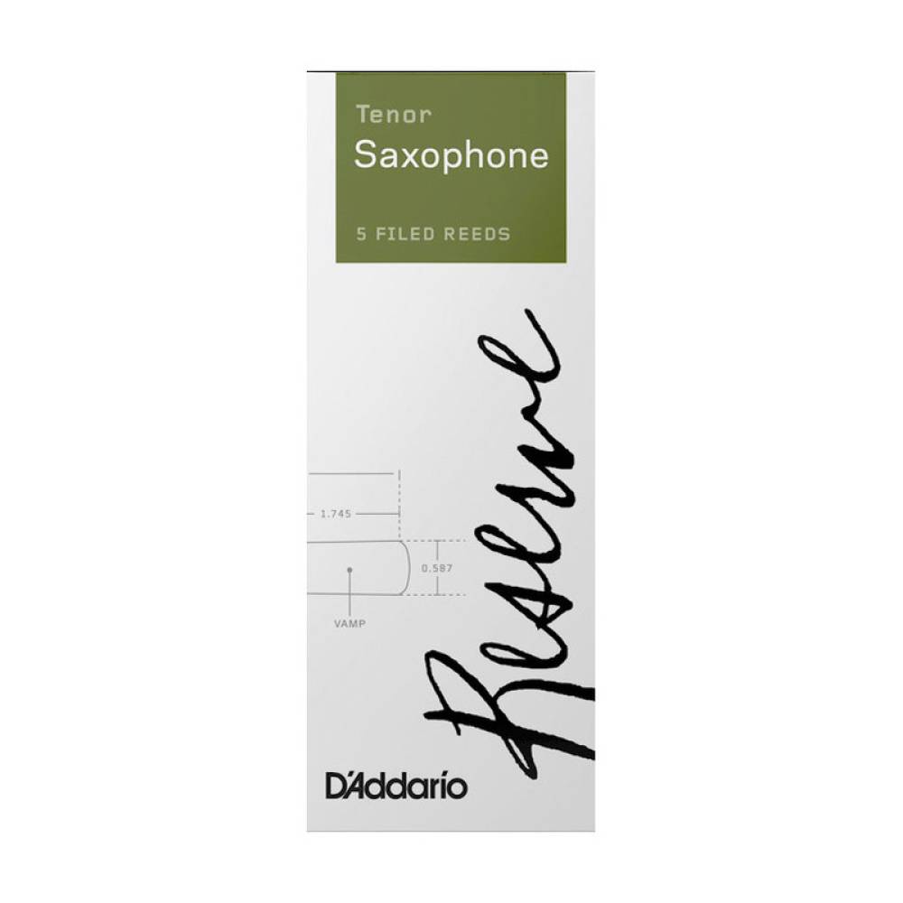 Трости для саксофона тенор D'Addario DKR0530 Reserve Tenor Saxophone Reeds #3.0 - 5-Pack (5 шт.) Трости для саксофона тенор D'Addario DKR0530 Reserve Tenor Saxophone Reeds #3.0 - 5-Pack (5 шт.)
