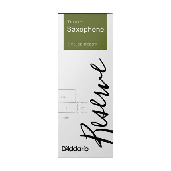 Тростини для саксофона тенор D'Addario DKR0530 Reserve Tenor Saxophone Reeds #3.0 - 5-Pack (5 шт.)