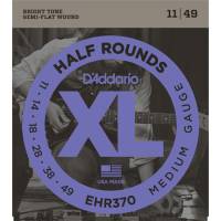 Струни для електрогітари D'Addario EHR370 Half Rounds Medium 11/49