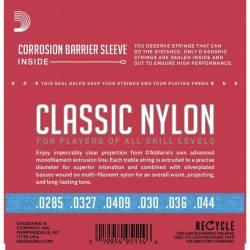 Струны для классической гитары D'Addario EJ27H Student Nylon Hard Tension