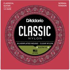 Струни для класичної гітари D'Addario EJ27N 1/2 Student Nylon Normal Tension