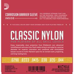Струни для класичної гітари D'Addario EJ27N 3/4 Student Nylon Normal Tension
