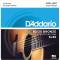 Струны для акустической гитары D'Addario EJ36 80/20 Bronze Extra Light 12-Strings 10/47