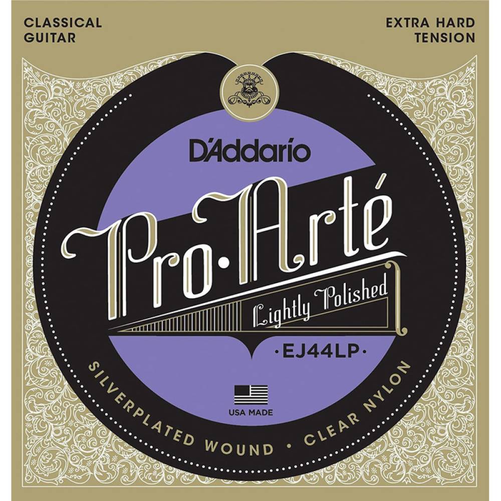 Струни для класичної гітари D'Addario EJ44LP Silverplated Wound Clear Nylon Extra Hard Tension