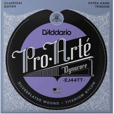 Струни для класичної гітари D'Addario EJ44TT Silverplated Wound Titanium Nylon Extra Hard Tension