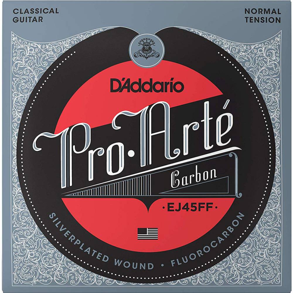 Струни для класичної гітари D'Addario EJ45FF Carbon Normal Tension