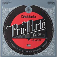 Струни для класичної гітари D'Addario EJ45FF Carbon Normal Tension