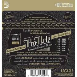 Струни для класичної гітари D'Addario EJ46C Silverplated Wound Nylon Hard Tension