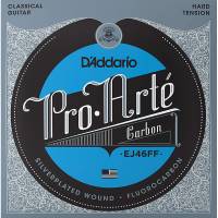 Струни для класичної гітари D'Addario EJ46FF Silverplated Wound Fluоrocarbon Hard Tension