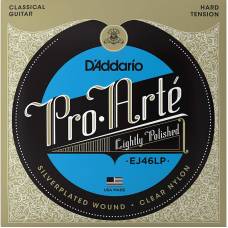 Струни для класичної гітари D'Addario EJ46LP Silverplated Wound Clear Nylon Hard Tension