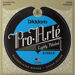 Струни для класичної гітари D'Addario EJ46LP Silverplated Wound Clear Nylon Hard Tension