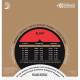 Струны для классической гитары D'Addario EJ47 80/20 Bronze Wound Nylon Normal Tension