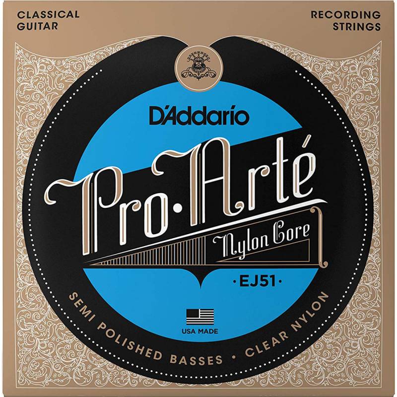 Струны для классической гитары D'Addario EJ51 Hard Tension