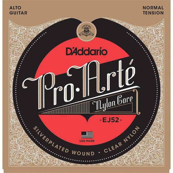Струни для класичної гітари D'Addario EJ52 Alto Normal Tension