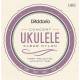 Струни для укулеле D'Addario EJ65C Clear Nylon Concert 28/28