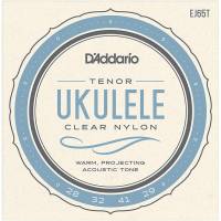 Струни для укулеле D'Addario EJ65T Clear Nylon Tenor 28/29