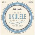 Струны для укулеле D'Addario EJ65TLG Clear Nylon Tenor 28/29