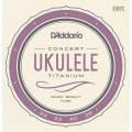 Струны для укулеле D'Addario EJ87C Titamium Concert 24/29