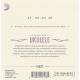 Струни для укулеле D'Addario EJ87C Titamium Concert 24/29
