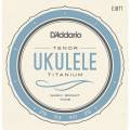 Струны для укулеле D'Addario EJ87T Titanium Tenor 29/29