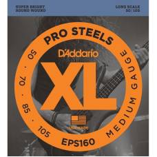 Струни для бас-гітари D'Addario EPS160 Pro Steels Medium 50/105