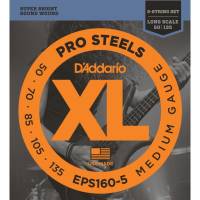 Струны для бас-гитары D'Addario EPS160-5 Pro Steels Medium 5-Strings 50/135