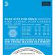 Струны для электрогитары D'Addario EXL115W Nickel Wound 3rd Medium/Blues-Jazz Rock 11/49