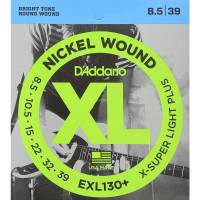 Струны для электрогитары D'Addario EXL130+ Nickel Wound X-Super Light Plus 8.5/39