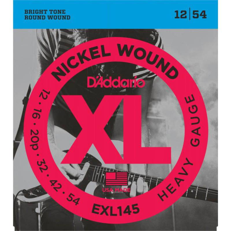 Струны для электрогитары D'Addario EXL145 Heavy 12/54