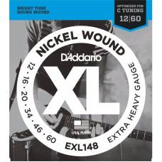 Струни для електрогітари D'Addario EXL148 Extra Heavy 12/60