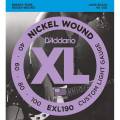 Струни для бас-гітари D'Addario EXL190 Nickel Wound Custom Light 40/100